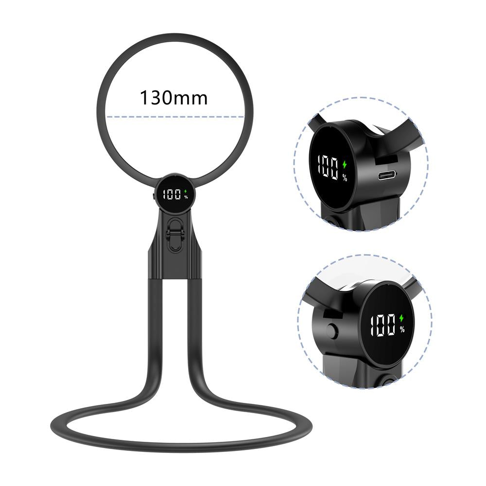 Lupa para Manualidades Ritmo, circular con luz e indicador de carga